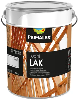 Lak na dřevo Primalex Lodní lak 5 l bezbarvý lesk