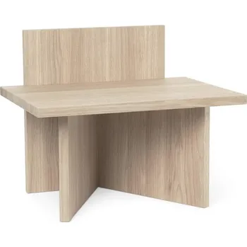 Stolička Ferm Living Stolička Oblique, oak