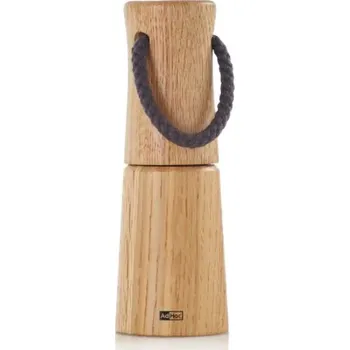 Mlýnek na koření Mlýnek na sůl nebo pepř Yaso, 17 cm, světlý dub - AdHoc