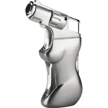 Plynový zapalovač Pistole vs žena, Barva zapalovače ocelový