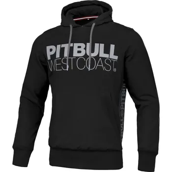 Pánská mikina PitBull West Coast - pánská KP mikina French Terry TNT černá 3XL