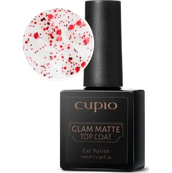 Lak na nehty Cupio Finish UV/LED gel - Glam Matte Top Coat - Lover 10ml