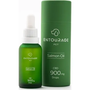 ENTOURAGE Lososový olej s CBD PET 900 MG