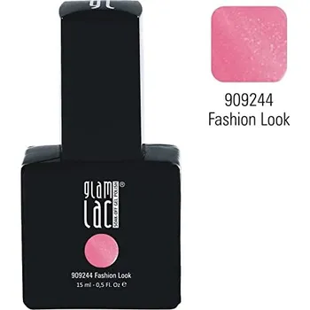Lak na nehty GlamLac Gel lak růžový 909244 Fashion Look 15ml