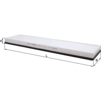 Ventilátor topení a klimatizace Filtr, vzduch v interiéru MAHLE LA 85