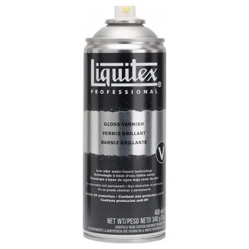 Barva ve spreji Lesklý lak pro akryl Liquitex ve spreji 400ml (Lesklý lak pro akryl Liquitex ve spreji 400ml)