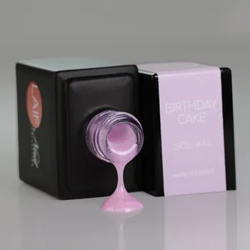 Umělé nehty Laif Gel lak růžový SOL - 444 Birthday Cake 10ml