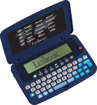 Elektronický slovník a překladač Lexibook LXBNTL1570 elektronický kapesní překladač modrý
