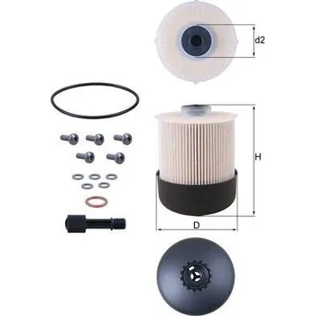 Filtr do auta Palivový filtr MAHLE KX 338/26D