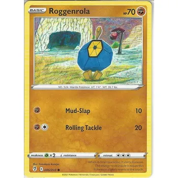 Karetní hra Pokémon karta Roggenrola 086/203