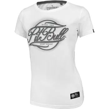 Dámské tričko PitBull West Coast - dámské triko PITBULL IR bílé S