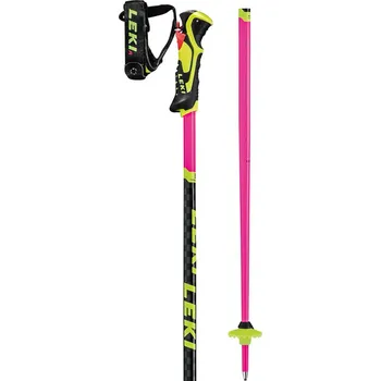 Sjezdová hůlka hole Leki WCR Lite SL 3D - růžové velikost: 110