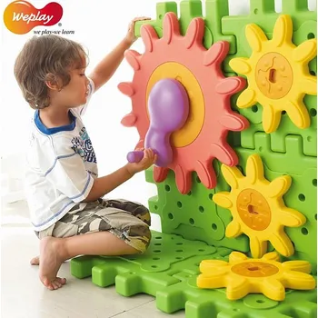 Sada nářadí Mechanický stroj - Ozubená kola Weplay KT 1004