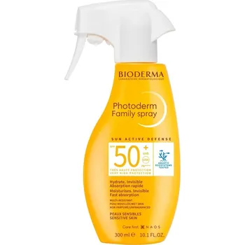 Přípravek na opalování Bioderma Photoderm Family Spray SPF50+ 300 ml