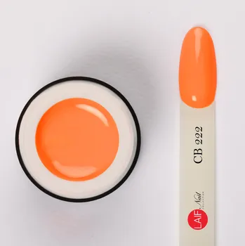 Umělé nehty Laif Barevný UV/LED gel oranžový CB 222 Ibiza 6ml