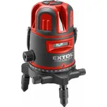 Laser zelený liniový, křížový samonivelační - EXTOL PREMIUM 8823312