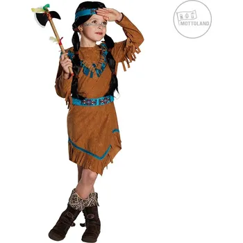 Karnevalový kostým Mottoland Německo Indiánka Kiliwa - kostým varianta: 116