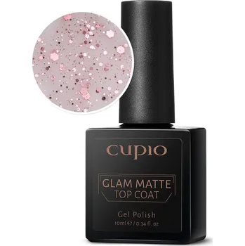 Lak na nehty Cupio Finish UV/LED gel - Glam Matte Top Coat - Sassy 10ml