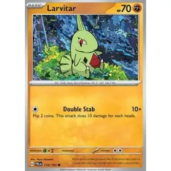 Volný čas Pokémon PAL 110/193 Larvitar - Paldea Evolved Stav: Near Mint, Verze: NORMAL