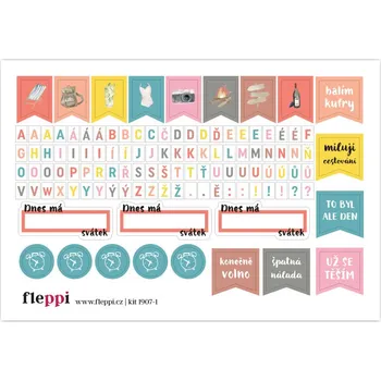 samolepka Fleppi Červenec 2019 | arch 1
