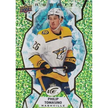 Sběratelská karetní hra insert RC karta PHILIP TOMASINO 21-22 UD Ice Green číslo 107