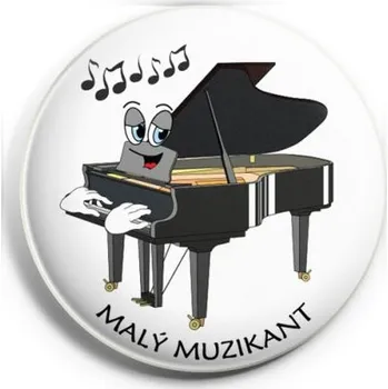 Dekorativní magnet Artune Magnetka KLAVÍR K1