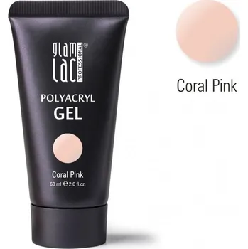Umělé nehty GlamLac Polyacryl Gel Coral Pink 60ml 60ml: 60ml