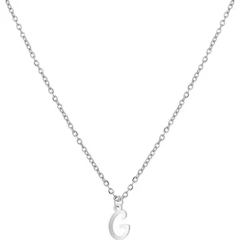 Náhrdelník Šperky4U Ocelový náhrdelník, písmeno - OPD0339-G