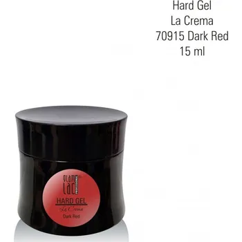 Lak na nehty GlamLac Stavební UV/LED Hard Gel Dark Red 15-50ml 15ml: 15ml