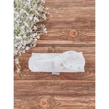 Čelenka Ar-s Dětská čelenka - bílá bavlna