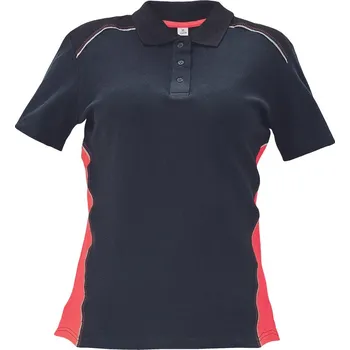 Cerva KNOXFIELD LADY pólo antracit/červená - S