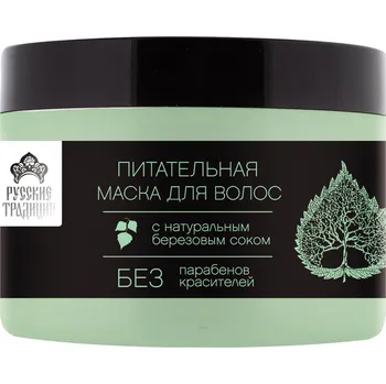 Vlasová regenerace Výživná maska na vlasy s březové šťávy 500ml R.T.