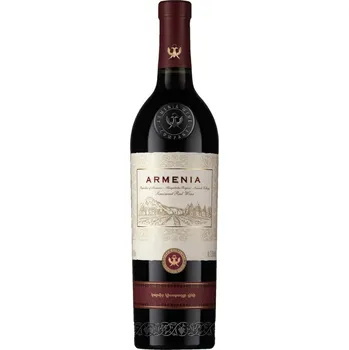 Červené polosladké víno Armenia 0,75L