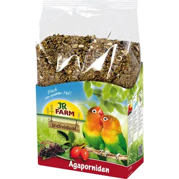 Krmivo pro hlodavce 2x1kg JR Farm Individual pro agapornisy