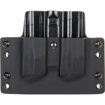 Příslušenství pro sportovní střelbu RH Holsters OWB - Beretta APX - vnější kydexové pouzdro na 2 zásobníky - plný sweatguard - černá/černá Umístění pouzdra: Pravý bok (levák)
