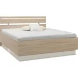 Nábytek Mikulík Dvoulůžko Smart L s LED páskem v čele