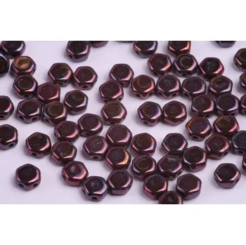 Korálek Dvoudírkový hexagon č. 87