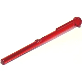 15303 Trans-Red Projectile Arrow, Bar 8L with Round End (Průhledný červený projektil, tyč 8L s kulatým koncem)