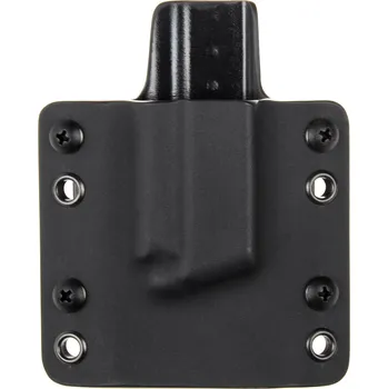 Příslušenství pro sportovní střelbu RH Holsters OWB - Springfield XD-S 3.3" 9MM - vnější kydexové pouzdro na 1 zásobník - plný sweatguard - černá/černá Umístění pouzdra: Pravý bok (levák)