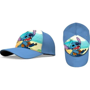Kšiltovka Kšiltovka Lilo a Stitch modrá vel.52