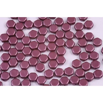 Korálek Dvoudírkový hexagon č. 144