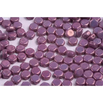 Korálek Dvoudírkový hexagon č. 70