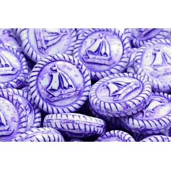 Korálek Korálky Plachetnice č.4106 (20x20mm)