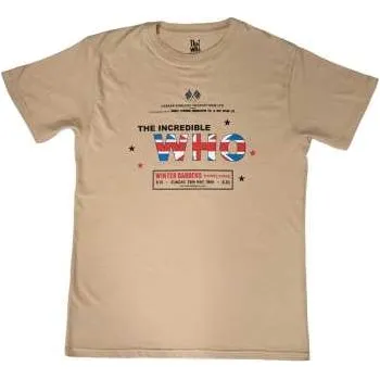 Merch The Who: The Who Unisex T-shirt: The Incredible (large) L