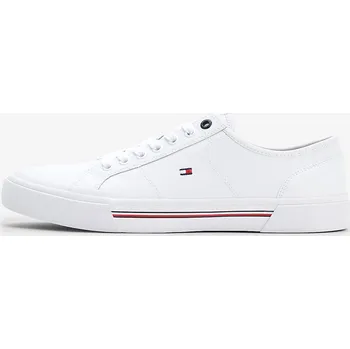 Pánské tenisky Tommy Hilfiger Core Corporate Vulc Leather bílé