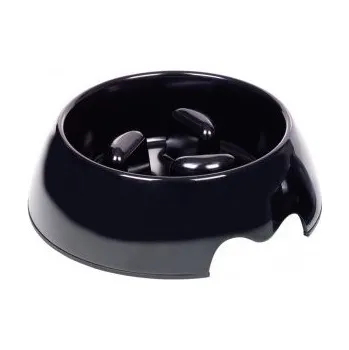 Miska pro psa Nobby melaminová protihltací miska černá 750ml NOBBY PP 73487-06