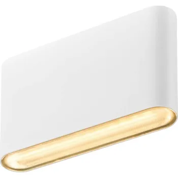 Nástěnné svítidlo BIG WHITE (SLV) OVAL 14 WL nástěnné přisazené svítidlo 2700/3000 K, 6 W, bílá 1007143