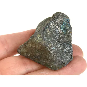 Přírodní kámen Chalkosin surový z Namibie 117g