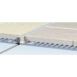 Lišta dilatační "hranatá" Havos, nerez, délka 250 cm, výška hrany 12,5 mm, NRZDL1281