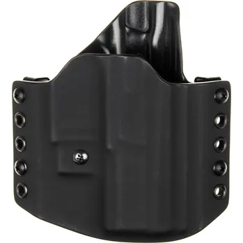 Příslušenství pro sportovní střelbu RH Holsters OWB - CZ P-07 - vnější kydexové pouzdro - poloviční sweatguard - ns - černá/černá Pouzdro je pro: Levák